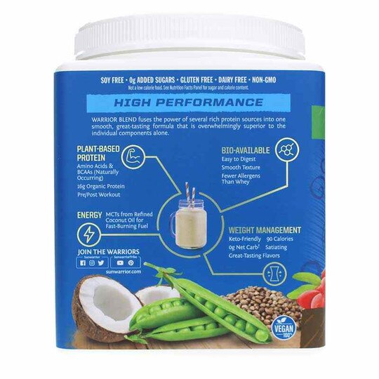 Warrior Blend Organic Protein, SUW